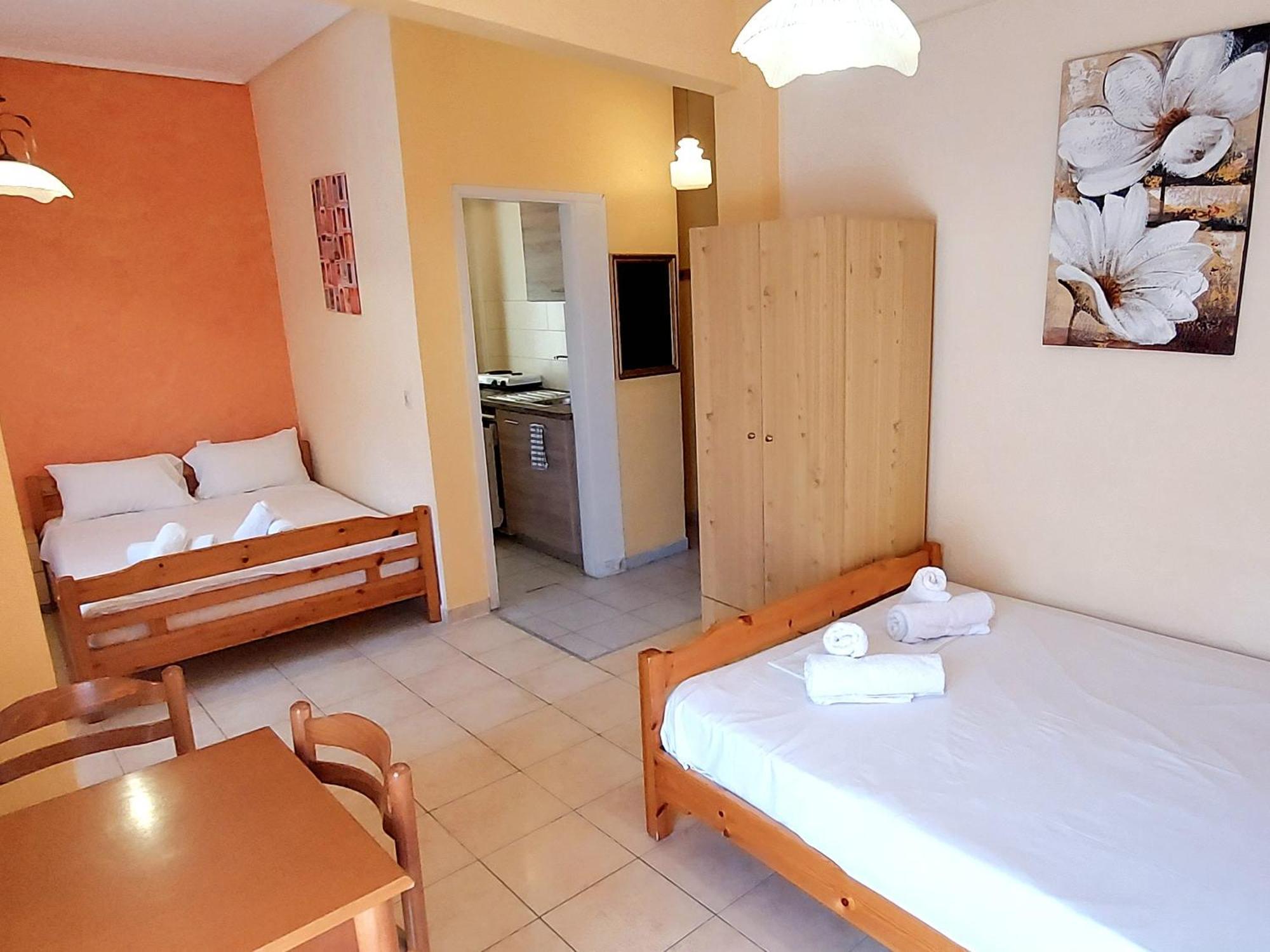 Apartmán Haus Olymp Paralía Pokoj fotografie